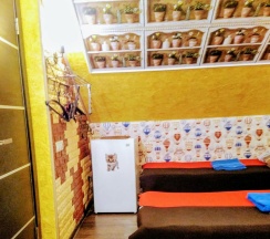 Трехместный номер с 3 односпальными кроватями в Мур ля мур