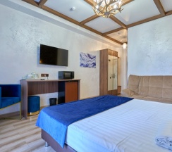 Двухместный номер Комфорт Улучшенный с балконом двуспальная кровать в Астра де Роза