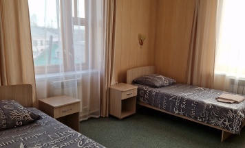 Двухместный номер с 2 односпальными кроватями в Гостиница
