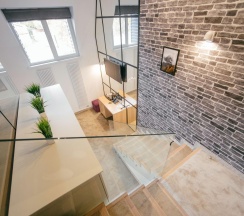 Номер студия с 1 односпальной кроватью в Loft-hotel