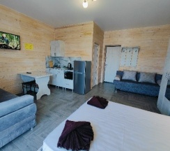 СТУДИЯ  С КУХНЕЙ И БАЛКОНОМ в Одиссей