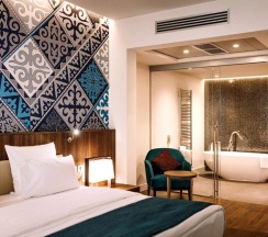 Двухместный люкс Superior двуспальная кровать в Mercure Almaty city center