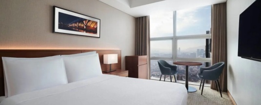 Одноместный номер Standard односпальная кровать в Four Points by Sheraton Josun, Seoul Station