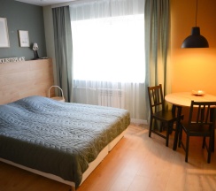 Двухместная Studio Apartment с видом на город (двуспальная кровать) в Апартаменты на Водной Заставы