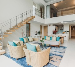 Люкс Пентхаус с 4 комнатами в Splash Beach Villa Resort