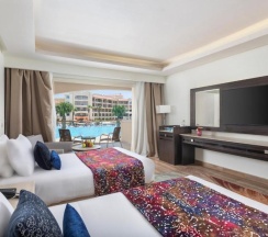 Двухместный номер Deluxe с видом на бассейн 2 отдельные кровати в Pickalbatros White Beach Resort - Hurghada