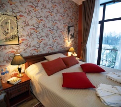 Двухместный номер Полулюкс с одной двуспальной кроватью в Дубровский