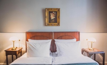 Двухместный номер Les Chambres 2 отдельные кровати в Henri Hotel Berlin