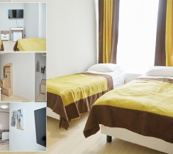 Комфорт с раздельными кроватями (корпус 1,2) в Снегирек