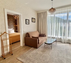 Люкс (гостиная и спальня) в Hills Polyana hotel&SPA