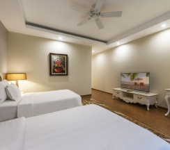 Вилла с 4 комнатами с видом на бассейн в Vinpearl Resort & Spa Nha Trang Bay