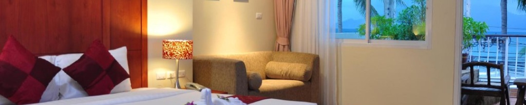 Номер Deluxe с видом на море в Baan Boa Resort