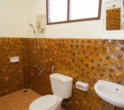 Двухместное бунгало двуспальная кровать в Good View Resort