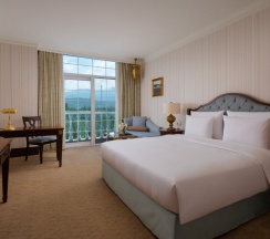 Двухместный номер Superior с видом на парк двуспальная кровать в Rixos Almaty