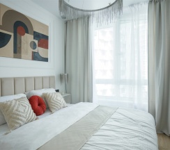 Coral - 2х местные делюкс апартаменты-студия около м.Сокол (11 этаж) в Smart Lofts Moscow