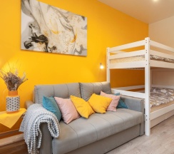 Апартаменты студия Yellow studio by the sea в Посутки