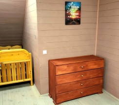 Шестиместный коттедж с видом на внутренний двор в Молгово