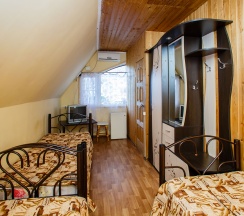 Трехместный номер с 3 односпальными кроватями в Сочи Олимпийский парк Сириус