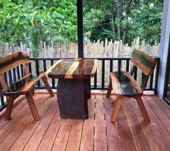 Двухместный номер Standard с видом на сад двуспальная кровать в Thai Terrace Bungalow