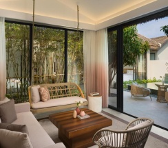Четырёхместная вилла с бассейном Garden с 2 комнатами в Курортный отель New World Phu Quoc Resort