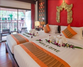 Двухместный номер Deluxe 2 отдельные кровати в Kata Palm Resort