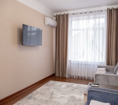 Двухкомнатный номер с двумя раздельными  кроватями в Великий Каспий