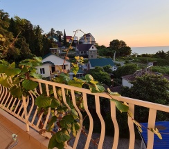 Двухместный номер с двуспальной кроватью с видом на озеро в Андреанна