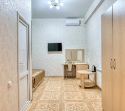 Двухместный номер без окна Бюджетный 2 отдельные кровати в Аист