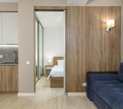 2-комнатные апартаменты премиум с балконом, вид на горы (#69) в Geo Apart