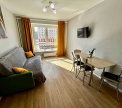 Квартира в Апартаменты на улица Лётчика Ларюшина, 6к2