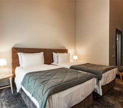 Номер Классик с двумя раздельными кроватями в Grand Chalet Altay