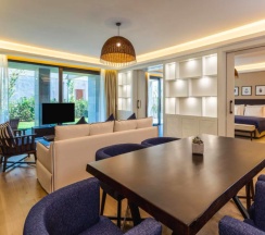 Двухместный люкс Grand Garden двуспальная кровать в Kaya Palazzo Resort & Residences Le Chic Bodrum