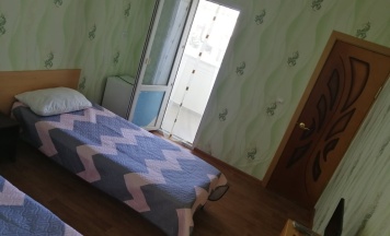 Двухместный номер Standard с балконом и с красивым видом из окна двуспальная кровать в Ореховый