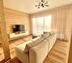 Коттедж с террасой в Scandi house