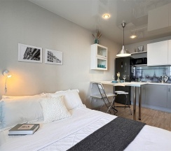 Студия на ул. Лазурная, 28 (Объект №162, этаж 12) в Hugge Place