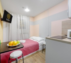 Апартаменты стандарт Рузовская ул, д 33 (без окна) в Veda Aparts