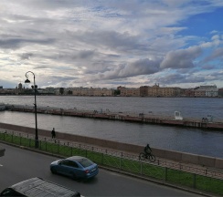 Категория 1 (Апартаменты с видом на Неву) в Hotel park river
