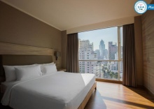 Одноместный номер Premier c 1 комнатой 2 отдельные кровати в Adelphi Suites Bangkok