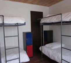 Кровать в общем номере в Hobu Hostel