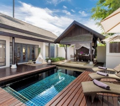 Двухместная Anantara Villa семейная Pool двуспальная кровать в Отель Anantara Lawana Koh Samui Resort, Chaweng