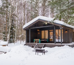 №9 BarnHouse 60m2 с кондиционером и закрытой территорией (оснащение дома см. Подробнее)) в Les holidays