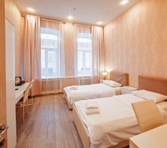 Эконом с 2 односпальными кроватями (общий с/у) в Горький