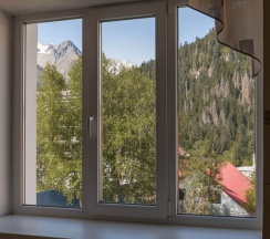 Апартаменты с красивым видом из окна в Атлантида