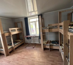 Кровать в общем номере (мужской номер) в Hostel 64