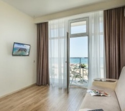 Люкс с видом на море в Del Mar Inn