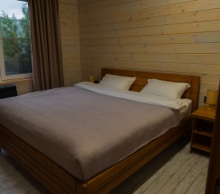 Четырёхместное шале с видом на горы в Тихая гавань