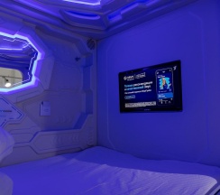 Кровать в 1-местном общем мужском номере в White Place