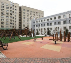 Апартаменты c 1 комнатой с балконом в Hugge Place