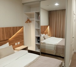 НОМЕР ДЕЛЮКС С КРОВАТЬЮ KING-SIZE ИЛИ 2 РАЗДЕЛЬНЫМИ КРОВАТЯМИ в Петербург