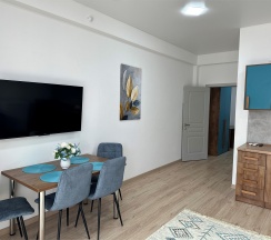 ПОЛУЛЮКС с патио в Santorini Family Club